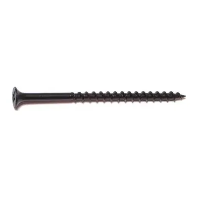 8 x 3″ Black Phosphate Steel Coarse Thread Phillips Bugle Head Drywall Screws