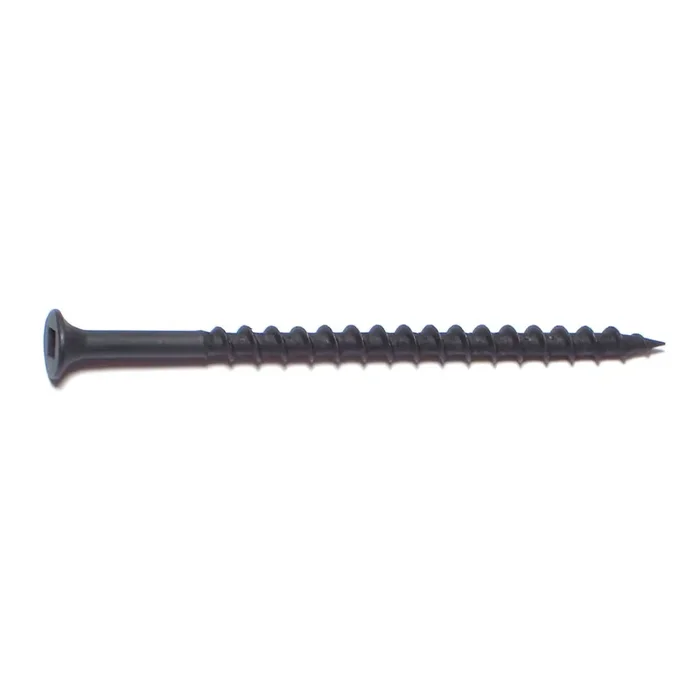 8 x 3″ Black Phosphate Steel Coarse Thread Square Drive Bugle Head Drywall Screws