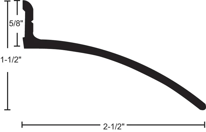 84″ Anodized Aluminum Drip Strip by NGP – Weatherstripping Solutions