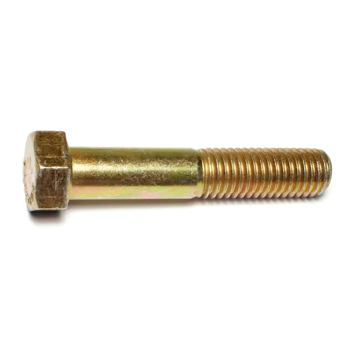 9/16″-12 x 3″ Zinc Plated Grade 8 Steel Coarse Thread Hex Cap Screws