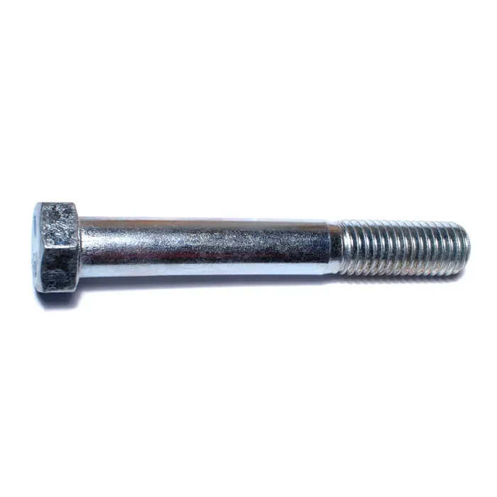 9/16″-12 x 4″ Zinc Plated Grade 5 Steel Coarse Thread Hex Cap Screws