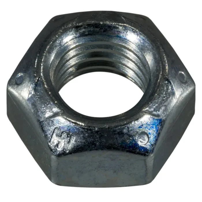9/16″-12 Zinc Plated Grade 2 Steel Coarse Thread Lock Nuts