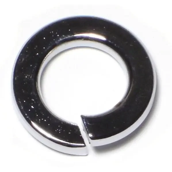 9/16″ x 31/32″ Chrome Plated Grade 8 Steel Split Lock Washers