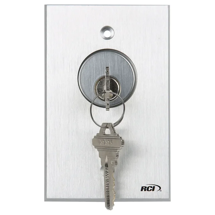 9 Ser Single Gang Keyswitch – RCI Electrical and Mechanical Door Hardware
