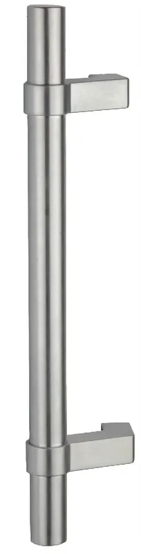 Adjustable Offset Pull – 30in Overall, 1-3/4in Thick Door, 335 Black Anodized Aluminum by Trimco