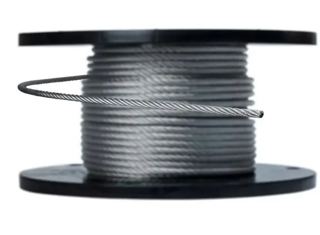Aircraft cable 7×19 Galv 3/8