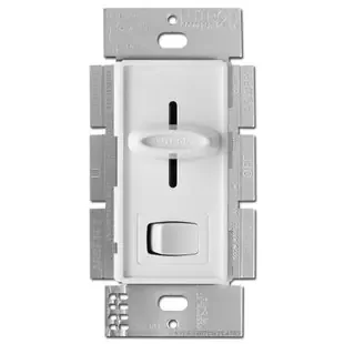 All-Load LED CFL Slide Dimmer On Off Switch Lutron – White