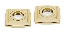 Alno Creations Grab Bar Brackets 3″ (76mm) in Polished Brass