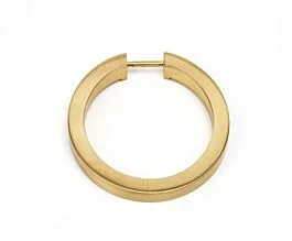 Alno Creations Ring Pull 2″ (51mm) Overall Diameter in Satin Brass