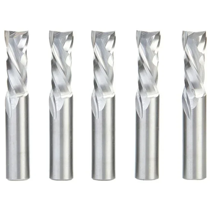 Amana Tool 46188-5 1/2″ CNC Solid Carbide Compression Spiral Router Bit, 5 Piece