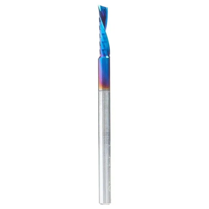 Amana Tool 51510-K Spektra 1FL 1/8″D x 1/8″SHK Down-Cut Spiral O PLSTC Cutting Router Bit