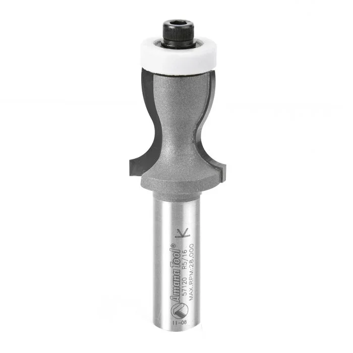 Amana Tool 57120 3/4″ Countertop No-Drip with Ultra-Glide Radius Bearing Guide Solid Surface Router Bit