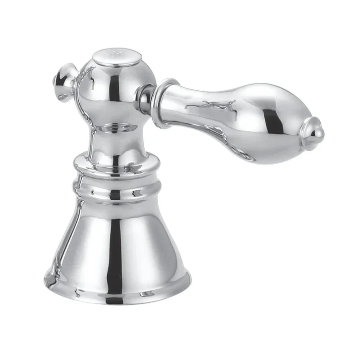 American Classic Metal Lever Handle (Hot Side), Polished Chrome – Kingston Brass