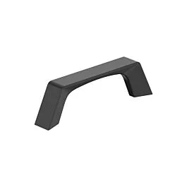 Amerock Evolve Pull 3″ (76mm) Center to Center, 3-5/8″ (92mm) Length, Matte Black Cabinet Pull / Handle
