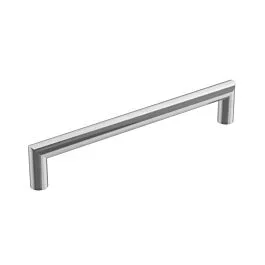 Amerock Revolve Pull 6-5/16″ (160mm) Center to Center, 6-3/4″ (171.5mm) Length, Polished Chrome Cabinet Pull / Handle
