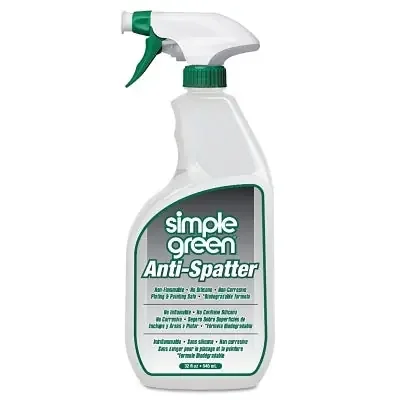 Anti-Spatter, 32 oz, Bottle with Trigger Spray, Clear