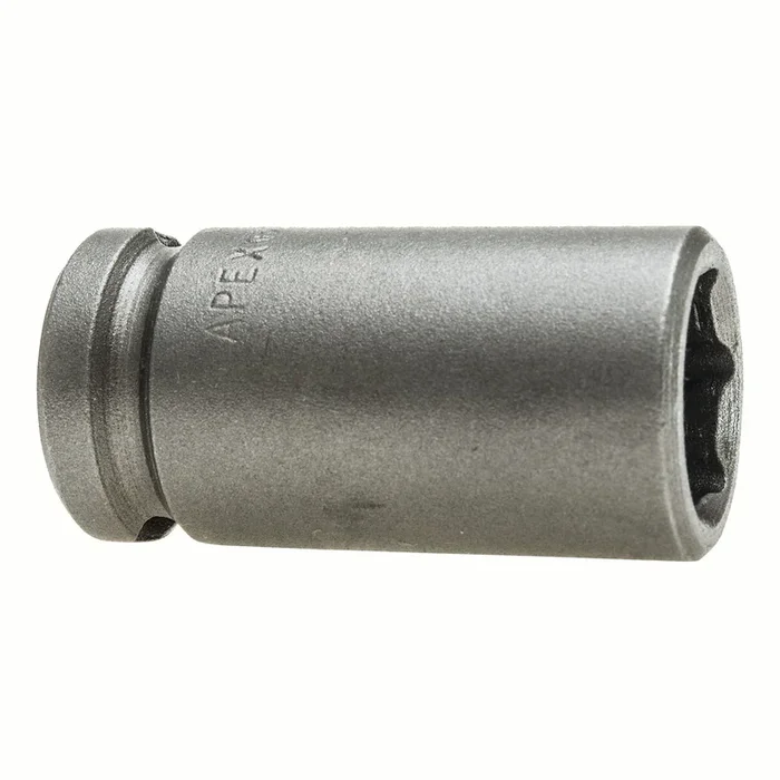 Apex M-3416 | Inch Hex | 6-Point | Thin Wall | Fixed Magnet | Standard Length | 3/8″ Square Drive | 1/2″ Hex Impact Socket