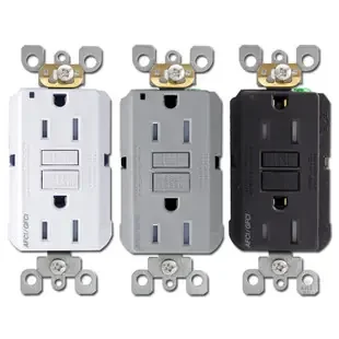 Arc Fault Ground Fault Outlets 15A TR Leviton AGTR1
