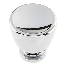 Atlas Homewares Conga Knob Polished Chrome Contemporary 1-1/8″ (29mm) Width, Cabinet Hardware Knob