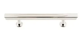 Atlas Homewares Conga Pull Polished Nickel Contemporary 3-3/4″ (96mm) Center to Center, 6-1/8″ (155.5mm) Length, Cabinet Pull / Handle