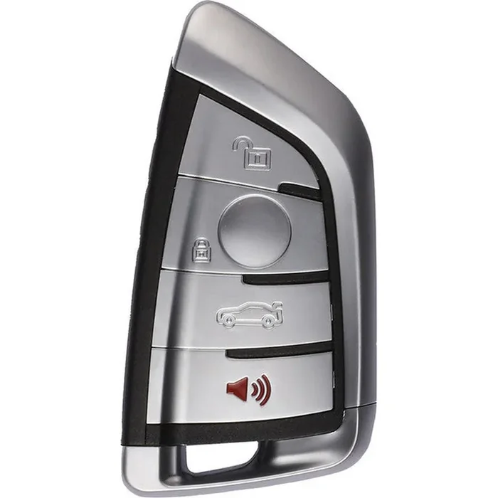 Autel IKEYRZ4TP RAZOR – 4-BUTTON IKEY, BMW STYLE PROGRAMMABLE SMART KEY – PROGRAM WITH KM100 TABLET