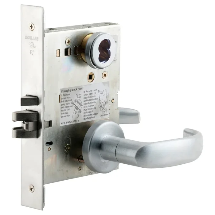 Automatic Unlocking Entry Mortise Lock Less Removable Core – Schlage Commercial