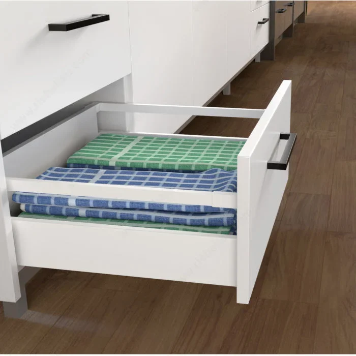AXIAL Drawer With Gallery Rails – 84 mm Height by Richelieu