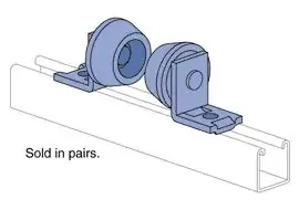 B219 1″ Pipe Roller HDG