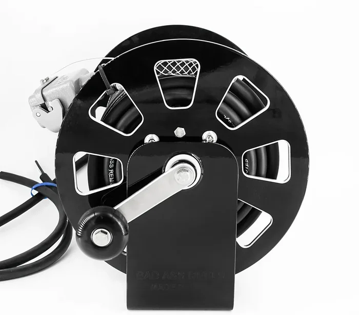 BadAssReels Black 8 Slot Remote Reel