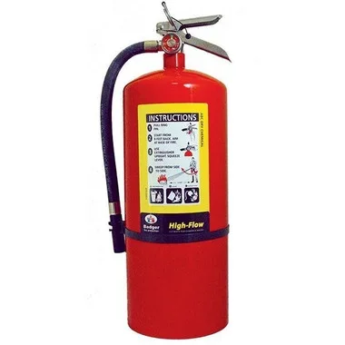 Badger Extra High-Flow 20 lb ABC Fire Extinguisher w/ Wall Hook – 21006160