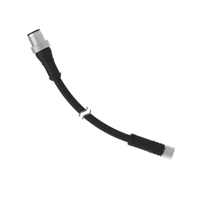 Banner 19863 | PKG4M-416-MQDEC-19863 | Cordset M8 Threaded to A-Code M12 Double Ended