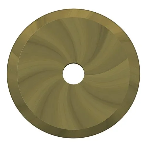 Base Plate for Knobs, 1-1/4″ Diam., Antique Brass by Deltana