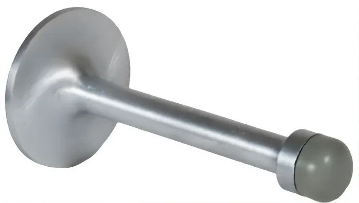 Base Stop 3-3/8in Projection, 626/US26D Satin Chrome by Trimco