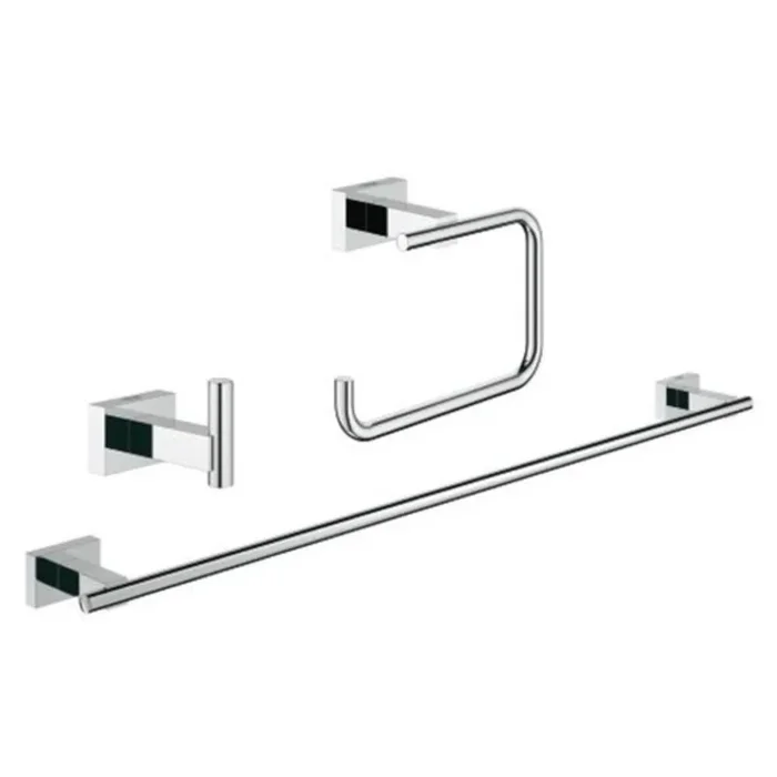 Bathroom Accessory Set in Starlight Polished Chrome by Grohe