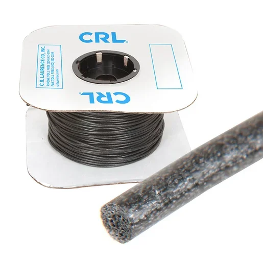 Black .170″ Foam Core Screen Spline by C.R. Laurence
