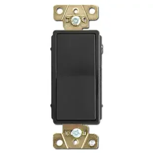 Black 20 A Rocker Switch