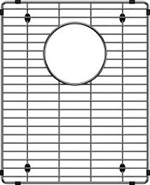 Blanco Quatrus R15 Apron 1-3/4 Grid – Right Bowl