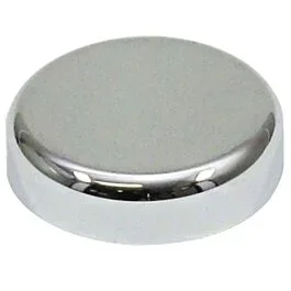 Blum Clip Top Round Glass Door Hinge Cover Cap, Silver