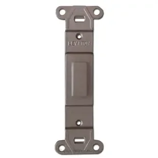 Bronze Toggle to Blank Switch Plate Filler Inserts