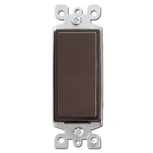 Brown 4 Way Decora Rocker Switch