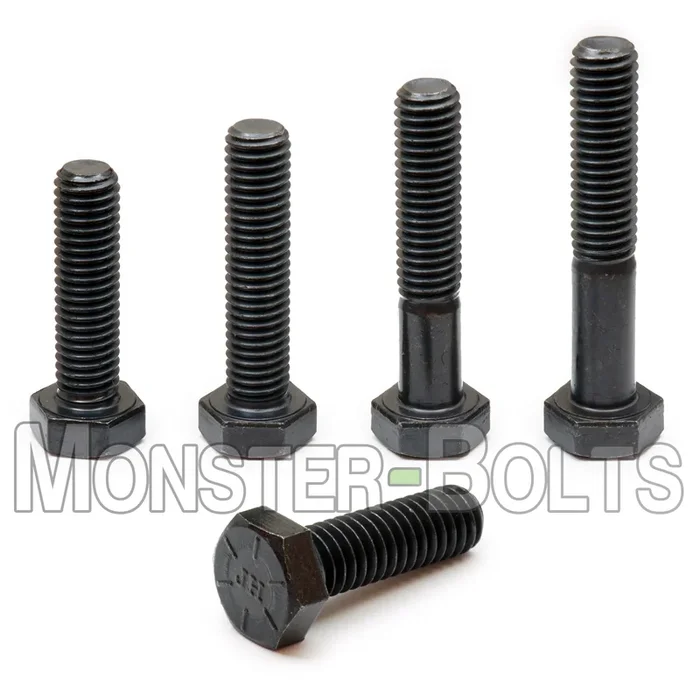 Bulk 1/4″-20 Grade 8 Hex Cap Screws (Coarse Thread, Alloy Steel, Plain)