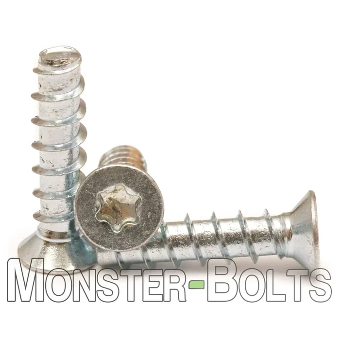 Bulk #10-14 6-Lobe (Torx) Flat Head PT 48-2 Thread-Forming Screws – 18-8 Stainless Steel, Passivated & Wax-Lubed