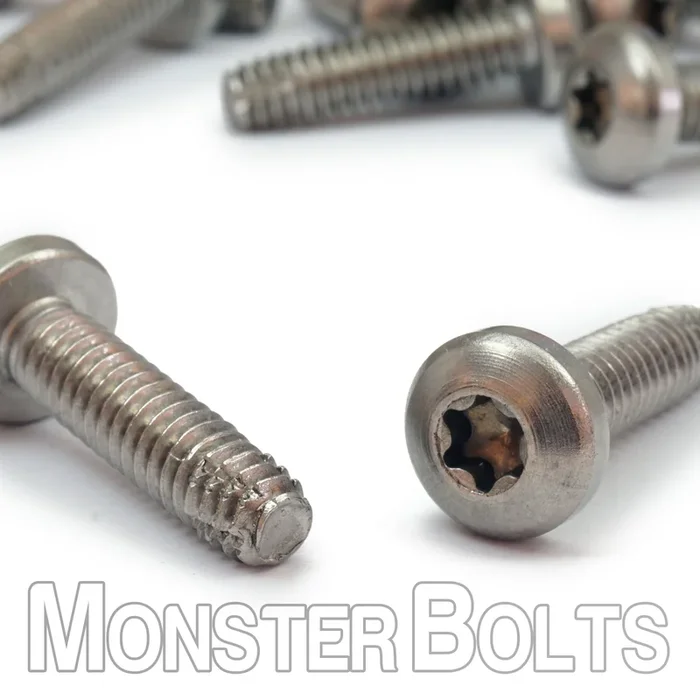Bulk #10-24 6-Lobe (Torx) Pan Head Thread-Cutting Screws — Type F, Bright Zinc & Hydrogen-Relief Baked