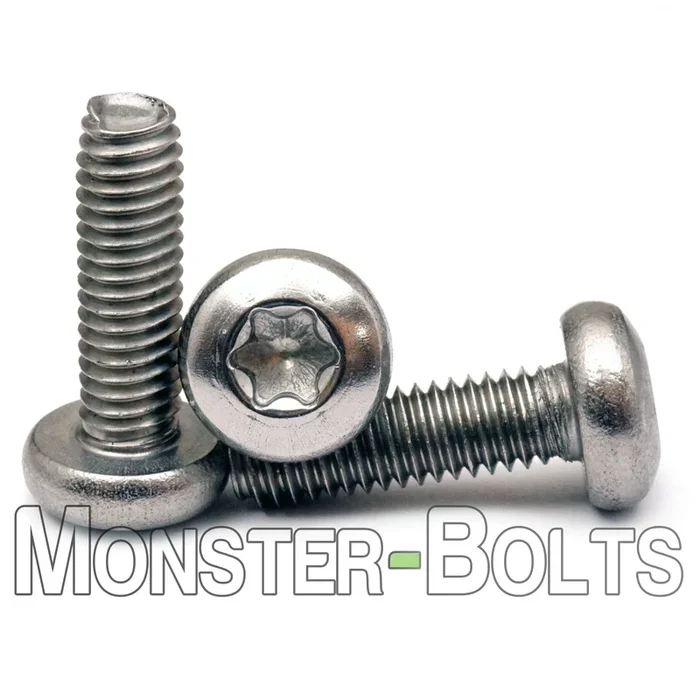 Bulk #4-40 6-Lobe Pan Head Taptite Alternative Thread-Rolling Screws, Full Thread, 18-8 Stainless, Passivated + Wax – Monster Bolts