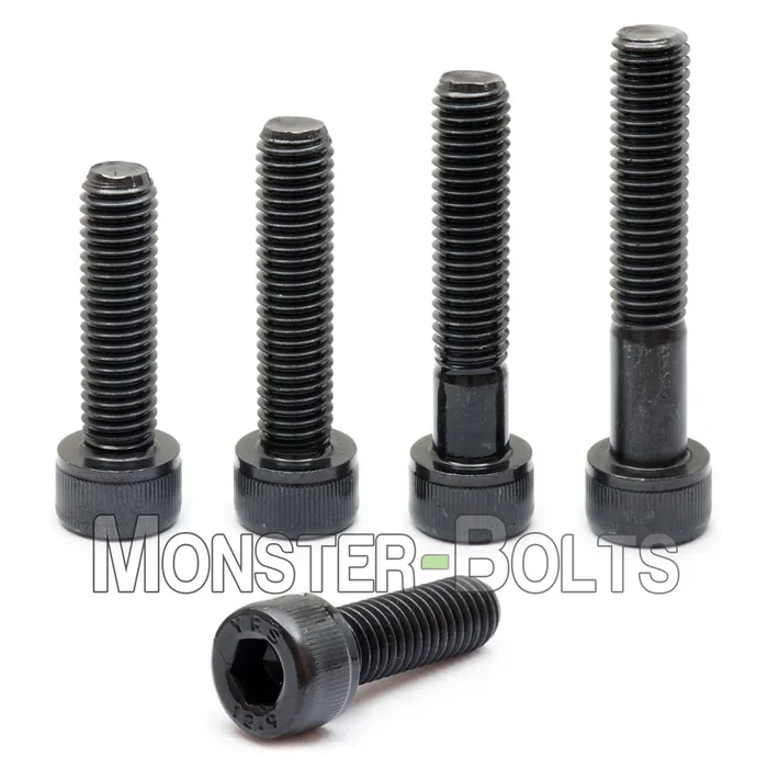 Bulk 7/16″-14 Socket Head Cap screws, Alloy Steel with Black Oxide, Coarse Thread