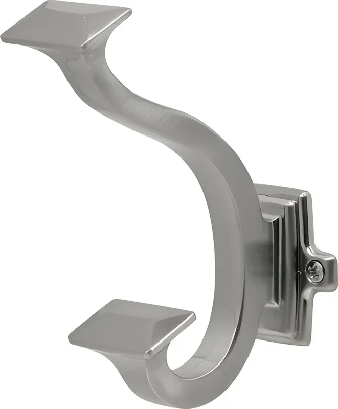 Bungalow Coat Hat Hook Satin Nickel by BELWITH