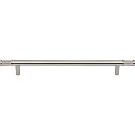 Burnham Pull 8-13/16″ (224mm) Center to Center, 11-7/8″ (301.5mm) Overall Length Brushed Satin Nickel Cabinet Pull/Handle