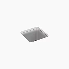 Cairn 15-1/2″ undermount bar sink in Matte Grey