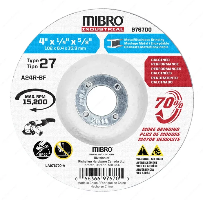 Calcined Grinding Wheel for Metal – Richelieu Cabinet Hardware