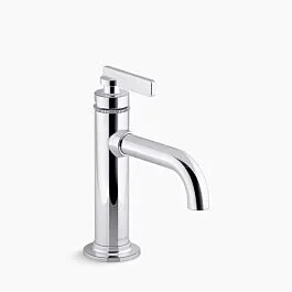 Castia by Studio McGee Single-handle bathroom sink faucet, 1.0 gpm Single hole in Polished Chrome